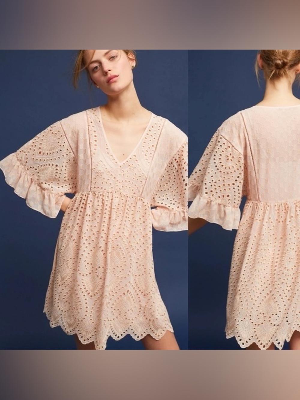 Akemi + Kin Boho Brooke Eyelet Dress 🩷
Anthropologie